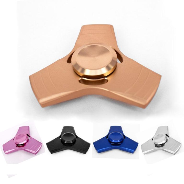 Wholesale Metal Fidget Tri Spinner EDC Hand Spinner Fast Shipping From